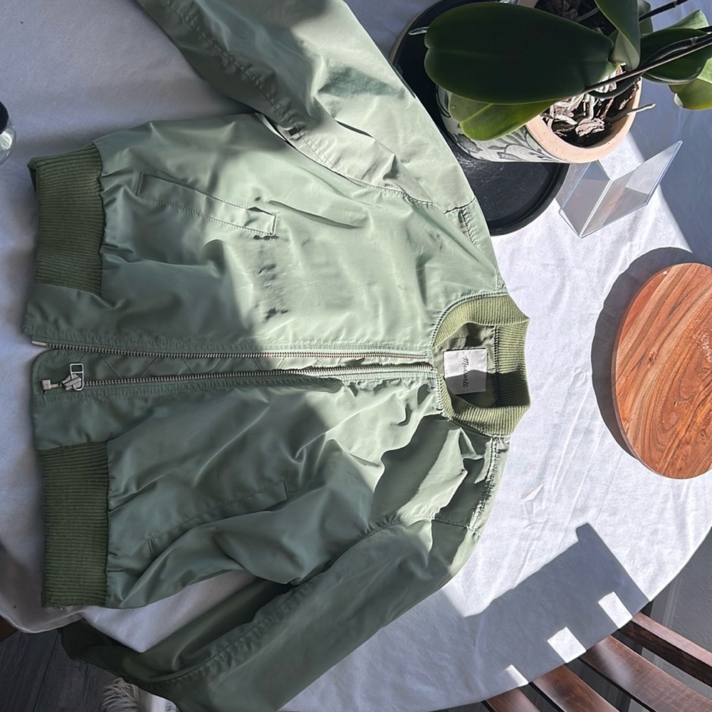 Madewell bomber jacket